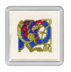 Textile Heritage Coaster Kit - Celtic Bird Multicolor -Michaels Stores 2808191283913 2