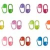 HiyaHiya Locking Stitch Markers For Knit And Crochet - 20 Multi Color Multicolor -Michaels Stores 2808210317769