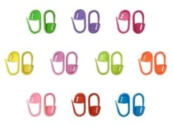 HiyaHiya Locking Stitch Markers For Knit And Crochet - 20 Multi Color Multicolor -Michaels Stores 2808210317769 2