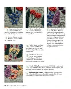 How To Embroider Texture And Pattern- Hand Embroidery DIY Book 30 How To Embroider Texture And Pattern- Hand Embroidery DIY Book -Michaels Stores 28677638212256 1