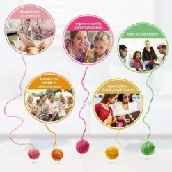 Latch Hook Kits For Adults Kids Tapestry Kits DIY Needlework Doormat Creative Gift Home Decoration 20.5Inch X13.8Inch (Gray) -Michaels Stores 288016802502320 2