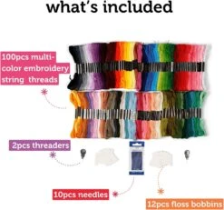 Embroidery Floss For Bracelets 100pcs 23 Embroidery Floss For Bracelets 100pcs -Michaels Stores 288017103599280 1