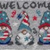 Latch Hook Kits For Adults Kids Tapestry Kits DIY Needlework Doormat Creative Gift Home Decoration 20.5Inch X13.8Inch (Gray) 2 Latch Hook Kits For Adults Kids Tapestry Kits DIY Needlework Doormat Creative Gift Home Decoration 20.5Inch X13.8Inch (Gray) -Michaels Stores 289267074193072