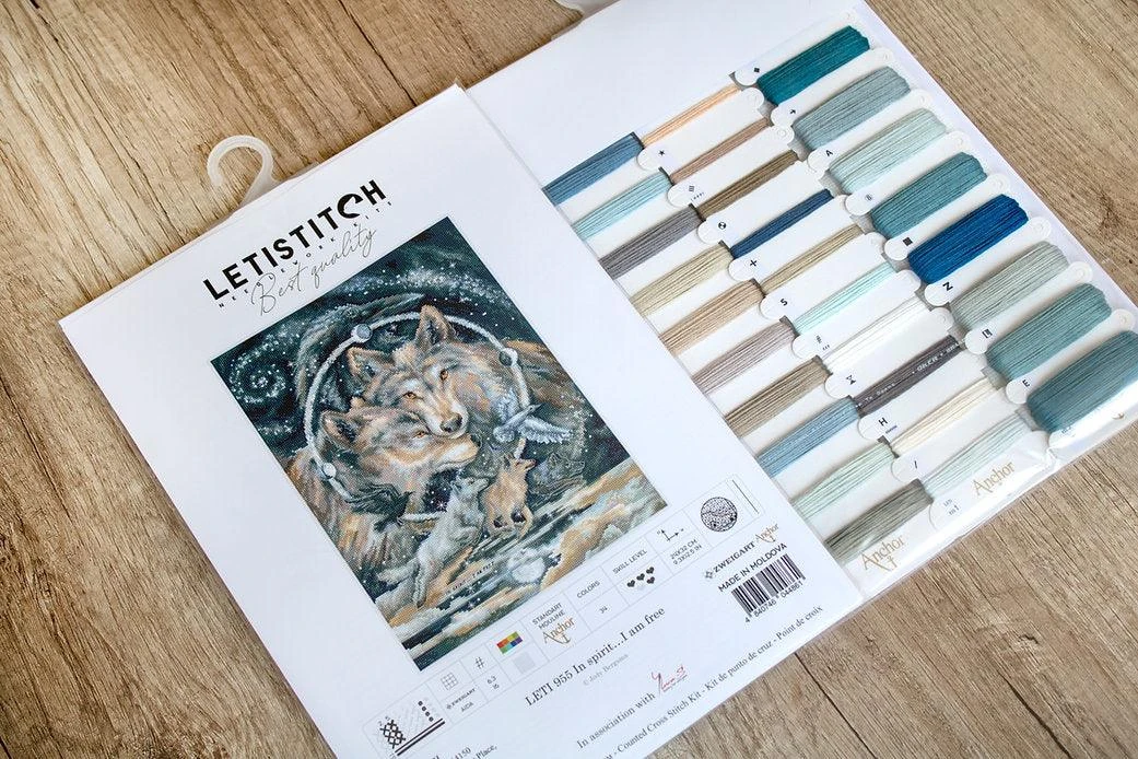 Counted Cross Stitch Kit In Spirit I Am Free Leti955 20 Counted Cross Stitch Kit In Spirit I Am Free Leti955 - Image 18