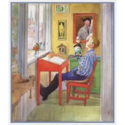 Scandinavian Carl Larsson's Ulf Homework Counted Cross Stitch Chart Pattern 28 Scandinavian Carl Larsson's Ulf Homework Counted Cross Stitch Chart Pattern -Michaels Stores 292606320561 2
