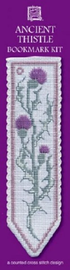 Textile Heritage Ancient Thistle Counted Cross Stitch Bookmark Kit Multicolor -Michaels Stores 2932661646025 1