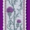 Textile Heritage Ancient Thistle Counted Cross Stitch Bookmark Kit Multicolor -Michaels Stores 2932661646025