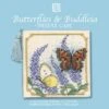 Textile Heritage Needle Case Counted Cross Stitch Kit - Butterflies & Buddleia Multicolor -Michaels Stores 2932671935177
