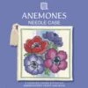 Textile Heritage Needle Case Counted Cross Stitch Kit - Anemones Multicolor -Michaels Stores 2932678226633