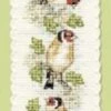 Textile Heritage Counted Cross Stitch Bookmark Kit - Goldfinches Multicolor 2 Textile Heritage Counted Cross Stitch Bookmark Kit - Goldfinches Multicolor -Michaels Stores 2932688712393