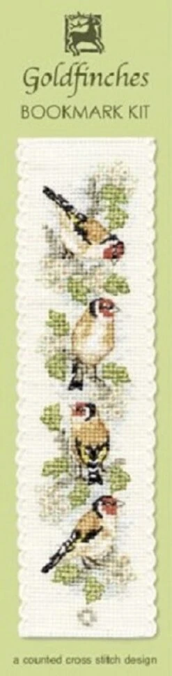 Textile Heritage Counted Cross Stitch Bookmark Kit - Goldfinches Multicolor 7 Textile Heritage Counted Cross Stitch Bookmark Kit - Goldfinches Multicolor -Michaels Stores 2932688712393 2