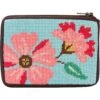 Pink Flowers Needlepoint Coin Purse Kit-- Stitch & Zip Multicolor 1 Pink Flowers Needlepoint Coin Purse Kit-- Stitch & Zip Multicolor -Michaels Stores 2932694207689