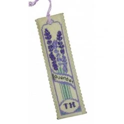 Textile Heritage Counted Cross Stitch Bookmark Kit - Lavender Multicolor -Michaels Stores 2932695200457 1