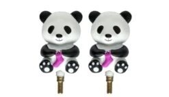 HiyaHiya Interchangeable Panda Cable Stoppers - Large Multicolor 7 HiyaHiya Interchangeable Panda Cable Stoppers - Large Multicolor -Michaels Stores 2932697532873 2