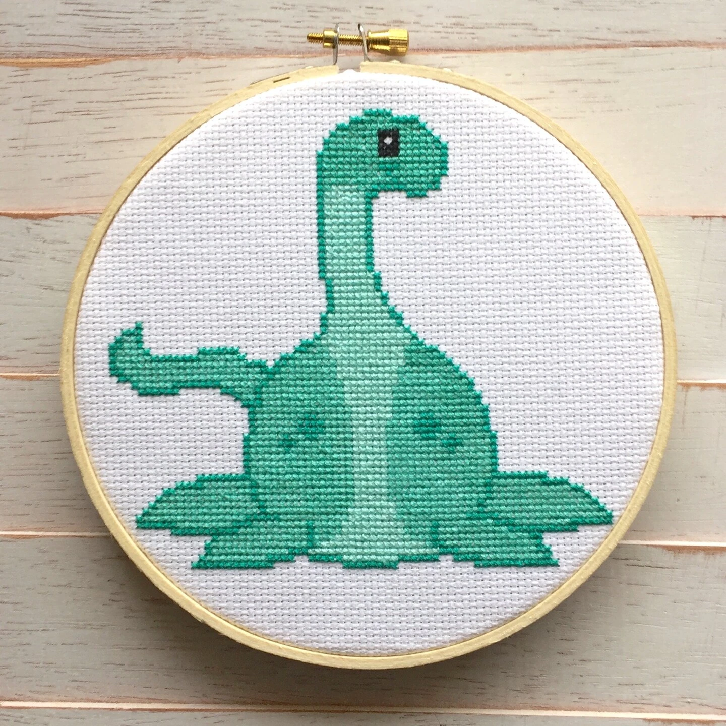 Locness Monster Counted Cross Stitch DIY KIT Intermediate 4 Locness Monster Counted Cross Stitch DIY KIT Intermediate - Image 2