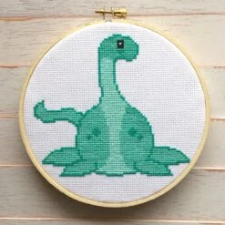 Locness Monster Counted Cross Stitch DIY KIT Intermediate 7 Locness Monster Counted Cross Stitch DIY KIT Intermediate -Michaels Stores 2976507748377 2