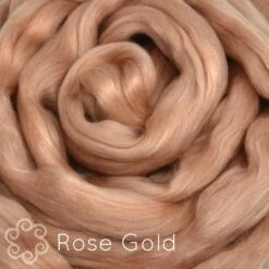 CASHMERE INDULGENCE BLEND Of Superfine Merino, Mulberry Silk And A Touch Of Cashmere Fiber, Spinning, Felting & Blending. Rose Gold -Michaels Stores 311284907219472 1