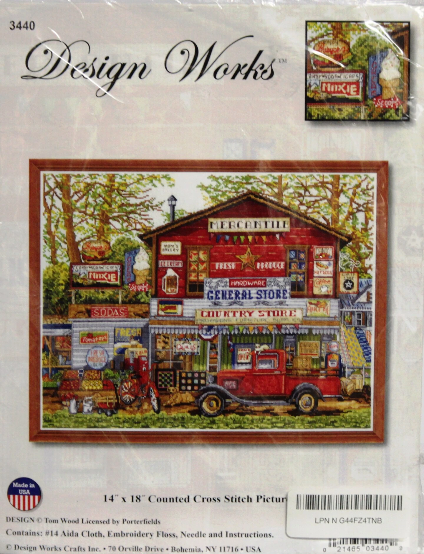Design Works Open For Business Counted Cross Stitch Picture Kit 7 Design Works Open For Business Counted Cross Stitch Picture Kit - Image 5