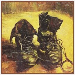 A Pair Of Work Boots By Vincent Van Gogh Counted Cross Stitch Pattern -Michaels Stores 3415084642225 1