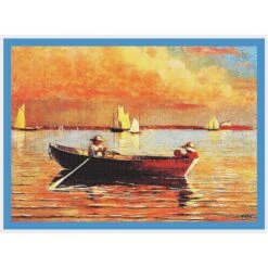 American Winslow Homer's Boat In Gloucester Harbor Counted Cross Stitch Pattern 28 American Winslow Homer's Boat In Gloucester Harbor Counted Cross Stitch Pattern -Michaels Stores 3415087886257 2