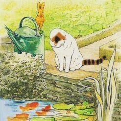 Beatrix Potter Peter Rabbit Cat Goldfish Pond Counted Cross Stitch Pattern 23 Beatrix Potter Peter Rabbit Cat Goldfish Pond Counted Cross Stitch Pattern -Michaels Stores 3415088876849 1