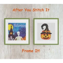 Halloween Skeleton Full Moon Detail Counted Cross Stitch Pattern 24 Halloween Skeleton Full Moon Detail Counted Cross Stitch Pattern -Michaels Stores 3415097524337 1
