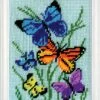 Design Works Crafts 2569 Needlepoint Kit, Butterflies Galore, 5" X 7" Needlepoint Kit Butterflies Galore -Michaels Stores 34475770419248