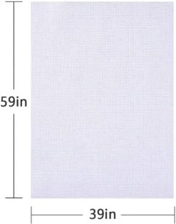 Cross Stitch Aida Fabric 14 Count, 59 By 39 Inch Large Size, Classic Reserve Cross Stitch Aida Cloth For Home DIY Embroidery Decoration 25 Cross Stitch Aida Fabric 14 Count, 59 By 39 Inch Large Size, Classic Reserve Cross Stitch Aida Cloth For Home DIY Embroidery Decoration -Michaels Stores 34475845654576