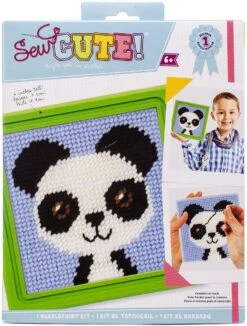 ColorBok 73428 Sew Cute Needlepoint Paul Panda