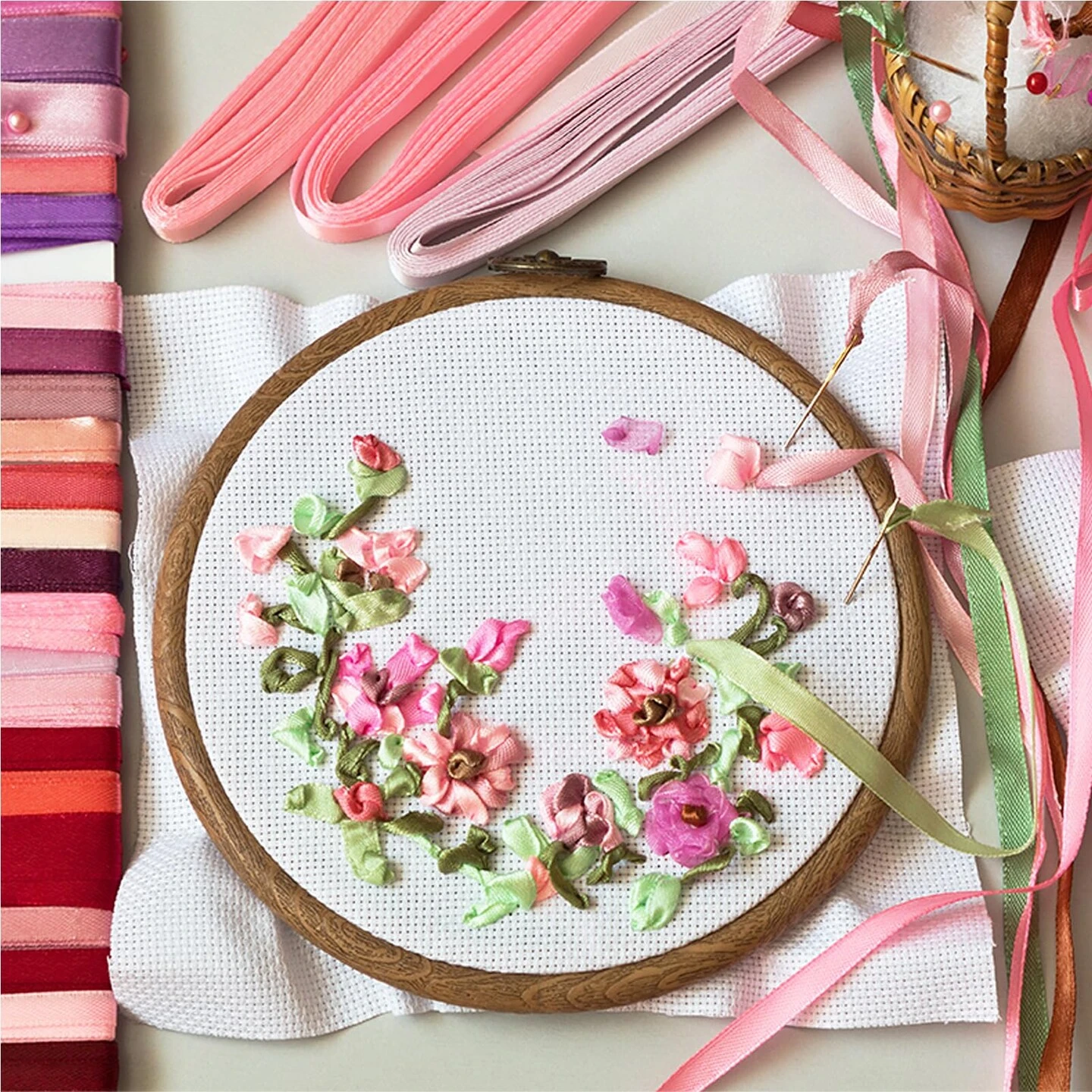 12 PCS Aida Cloth 14 Count, 4 Sizes White Cross Stitch Fabric For Craft Embroidery, Classic Reserve Aida Cloth For Embroidery Beginner, Needlework, Cross Stitch (5.9 To 11.8inch) 17 12 PCS Aida Cloth 14 Count, 4 Sizes White Cross Stitch Fabric For Craft Embroidery, Classic Reserve Aida Cloth For Embroidery Beginner, Needlework, Cross Stitch (5.9 To 11.8inch) - Image 15