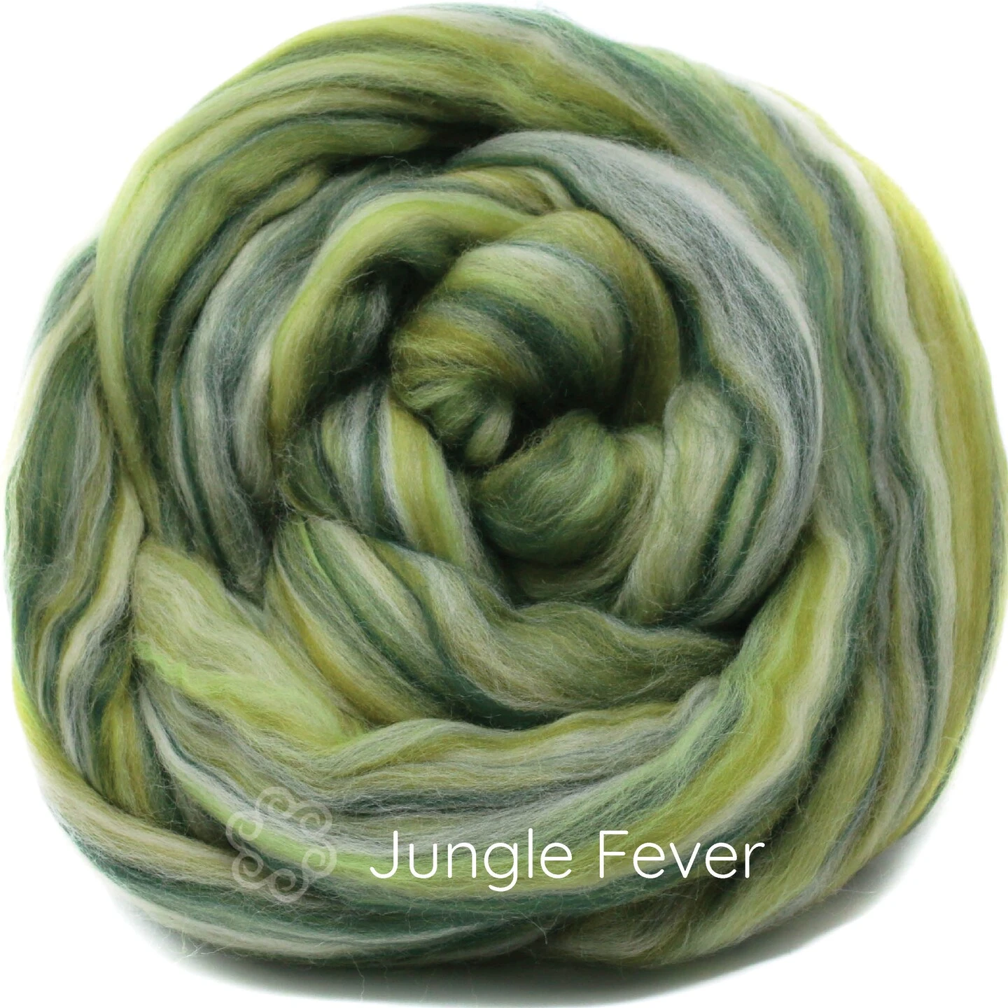100% Superfine Merino Fiber: Winner's Circle. Soft Combed Top Roving Color Blend For Spinning, Felting, Weaving Jungle Fever 9 100% Superfine Merino Fiber: Winner's Circle. Soft Combed Top Roving Color Blend For Spinning, Felting, Weaving Jungle Fever - Image 7