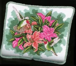 Hummingbirds And Lilies Pillow - Needlepoint Kit Multicolor 6 Hummingbirds And Lilies Pillow - Needlepoint Kit Multicolor -Michaels Stores 3587516596041 1