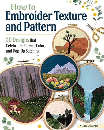 How To Embroider Texture And Pattern- Hand Embroidery DIY Book 11 How To Embroider Texture And Pattern- Hand Embroidery DIY Book - Image 9