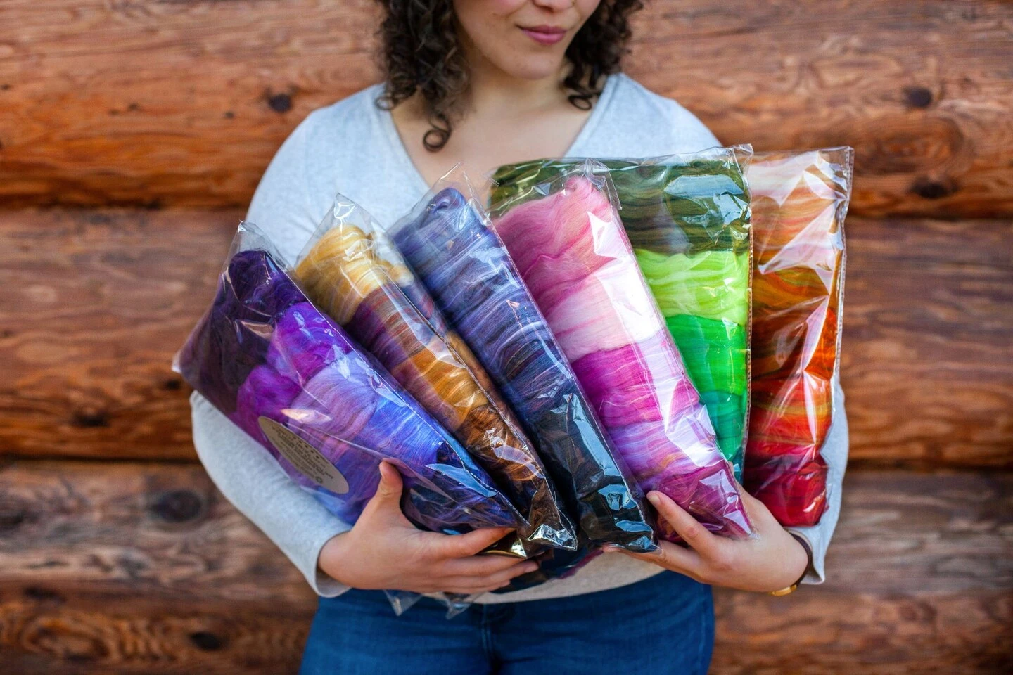 5oz Merino Silk Luxe Blends - Roving For Spinning, Felting, And Blending. Merino Wool + Glossy Mulberry Silk + Premium Tussah Silk. Blushing Rose 6 5oz Merino Silk Luxe Blends - Roving For Spinning, Felting, And Blending. Merino Wool + Glossy Mulberry Silk + Premium Tussah Silk. Blushing Rose - Image 4