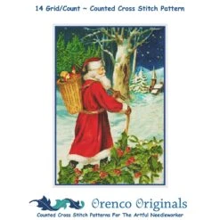 Father Christmas St. Nick Santa Counted Cross Stitch Pattern 17 Father Christmas St. Nick Santa Counted Cross Stitch Pattern -Michaels Stores 369608388215264 2