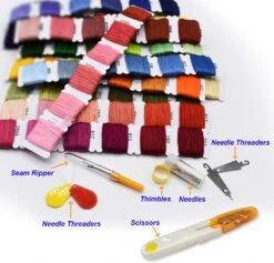 98 Color Embroidery Floss Cross Stitch Cotton -Michaels Stores 375588413740720