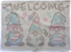 Latch Hook Kits For Adults Kids Christmas Rug Making Kits With Printed Canvas Carpet Tapestry Kits DIY Needlework Doormat Creative Gift Home Decoration 20.5Inch X13.8Inch (Blue) 30 Latch Hook Kits For Adults Kids Christmas Rug Making Kits With Printed Canvas Carpet Tapestry Kits DIY Needlework Doormat Creative Gift Home Decoration 20.5Inch X13.8Inch (Blue) -Michaels Stores 37916063848496 1