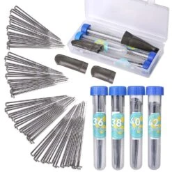 80PCS Needle Felting Needles, 4 Sizes Wool Felting Needles, Needle Felting Tools Supplies Kit With Felting Needles Fingercots Storage Box For DIY Wool Felting Crafts 32 80PCS Needle Felting Needles, 4 Sizes Wool Felting Needles, Needle Felting Tools Supplies Kit With Felting Needles Fingercots Storage Box For DIY Wool Felting Crafts -Michaels Stores 37917458454576 2