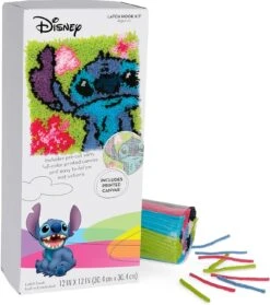 Lilo And Stitch Latch Hook Kit - Finished 12'' X 12'' (Multicolor) 15 Lilo And Stitch Latch Hook Kit - Finished 12'' X 12'' (Multicolor) -Michaels Stores 391647284575920