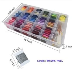 98 Color Embroidery Floss Cross Stitch Cotton -Michaels Stores 404306712565424