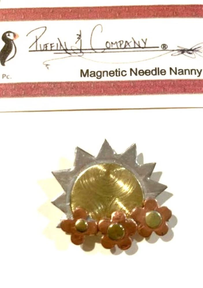 Puffin & Company Needle Nanny / Brooch - Sunny Morning Multicolor 4 Puffin & Company Needle Nanny / Brooch - Sunny Morning Multicolor - Image 2