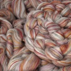 Designer Blend Merino, Baby Alpaca And BFL Tweed Top Roving. Fancy, Colorful, Exotic - Limited Edition. -Michaels Stores 417762890235856 2