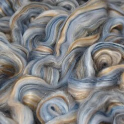 Designer Blend Merino, Bamboo, Stellina And Mulberry Silk Top Roving. Fancy, Colorful, Exotic - Limited Edition. -Michaels Stores 417763427106768 1