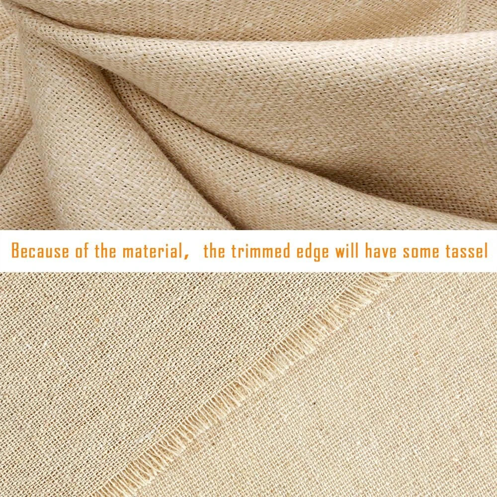 Caydo 3 Pieces Large Size Linen Needlework Fabric For Garment Craft, Flower Pot Decoration And Tablecloth, 62 By 19 Inch 6 Caydo 3 Pieces Large Size Linen Needlework Fabric For Garment Craft, Flower Pot Decoration And Tablecloth, 62 By 19 Inch - Image 4