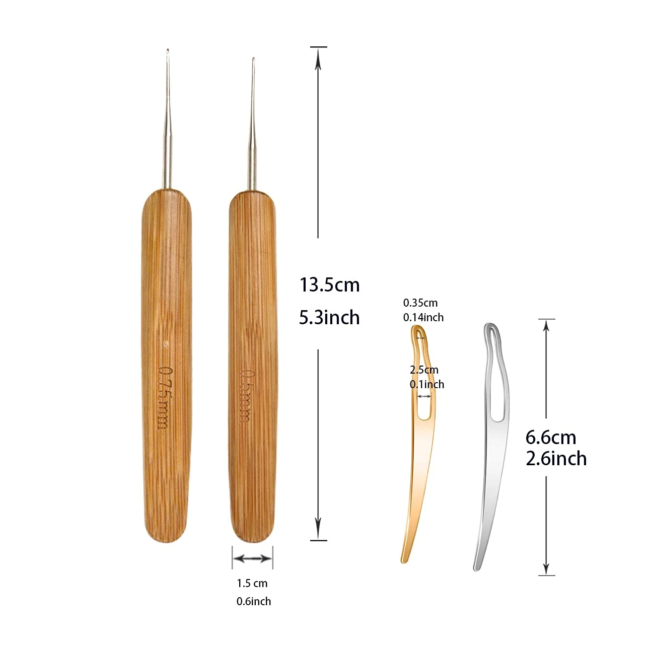 9 Pcs Bent Latch Hook Crochet Needle Set Dreadlocks Tool Crochet Hooks Hair Locking Tool For Hair Extension Braid Carpet Making And Other Craft 15 9 Pcs Bent Latch Hook Crochet Needle Set Dreadlocks Tool Crochet Hooks Hair Locking Tool For Hair Extension Braid Carpet Making And Other Craft - Image 13