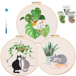 Embroidery Kits For Beginners, Embroidery Kits For Adults, Easy Embroidery Kit -Michaels Stores 422915343407152 2