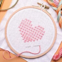 6 Pieces Aida Cloth 14 Count White Cross Stitch Fabric For Craft Embroidery, Handmade Needlework, DIY Handicrafts, 12 By 18-Inch 33 6 Pieces Aida Cloth 14 Count White Cross Stitch Fabric For Craft Embroidery, Handmade Needlework, DIY Handicrafts, 12 By 18-Inch -Michaels Stores 422915468859440 2