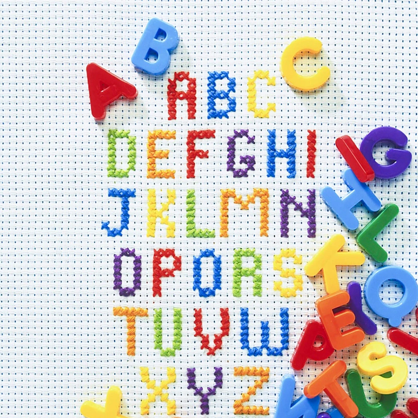 Similane 6 Pieces Aida Cloth 14 Count Cross Stitch Fabric, White, 12 By 18-Inch 9 Similane 6 Pieces Aida Cloth 14 Count Cross Stitch Fabric, White, 12 By 18-Inch - Image 8