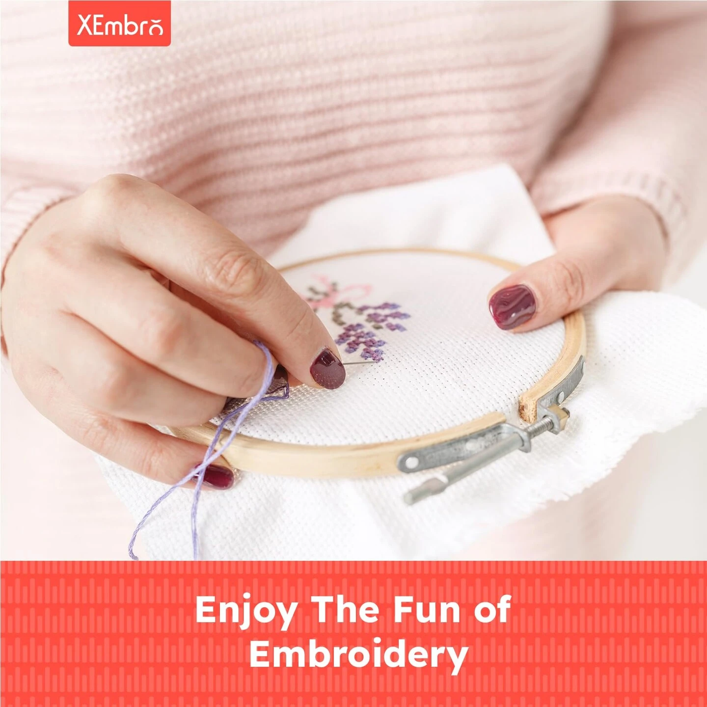 12 PCS Aida Cloth 14 Count, 4 Sizes White Cross Stitch Fabric For Craft Embroidery, Classic Reserve Aida Cloth For Embroidery Beginner, Needlework, Cross Stitch (5.9 To 11.8inch) 12 12 PCS Aida Cloth 14 Count, 4 Sizes White Cross Stitch Fabric For Craft Embroidery, Classic Reserve Aida Cloth For Embroidery Beginner, Needlework, Cross Stitch (5.9 To 11.8inch) - Image 10