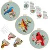 3 Sets Bird Embroidery Kits For Beginners,Adults Starter Flower Pattern Cross Stitch Kit DIY Needlepoint Kits With Embroidery Instructions 1 3 Sets Bird Embroidery Kits For Beginners,Adults Starter Flower Pattern Cross Stitch Kit DIY Needlepoint Kits With Embroidery Instructions -Michaels Stores 43227051743280